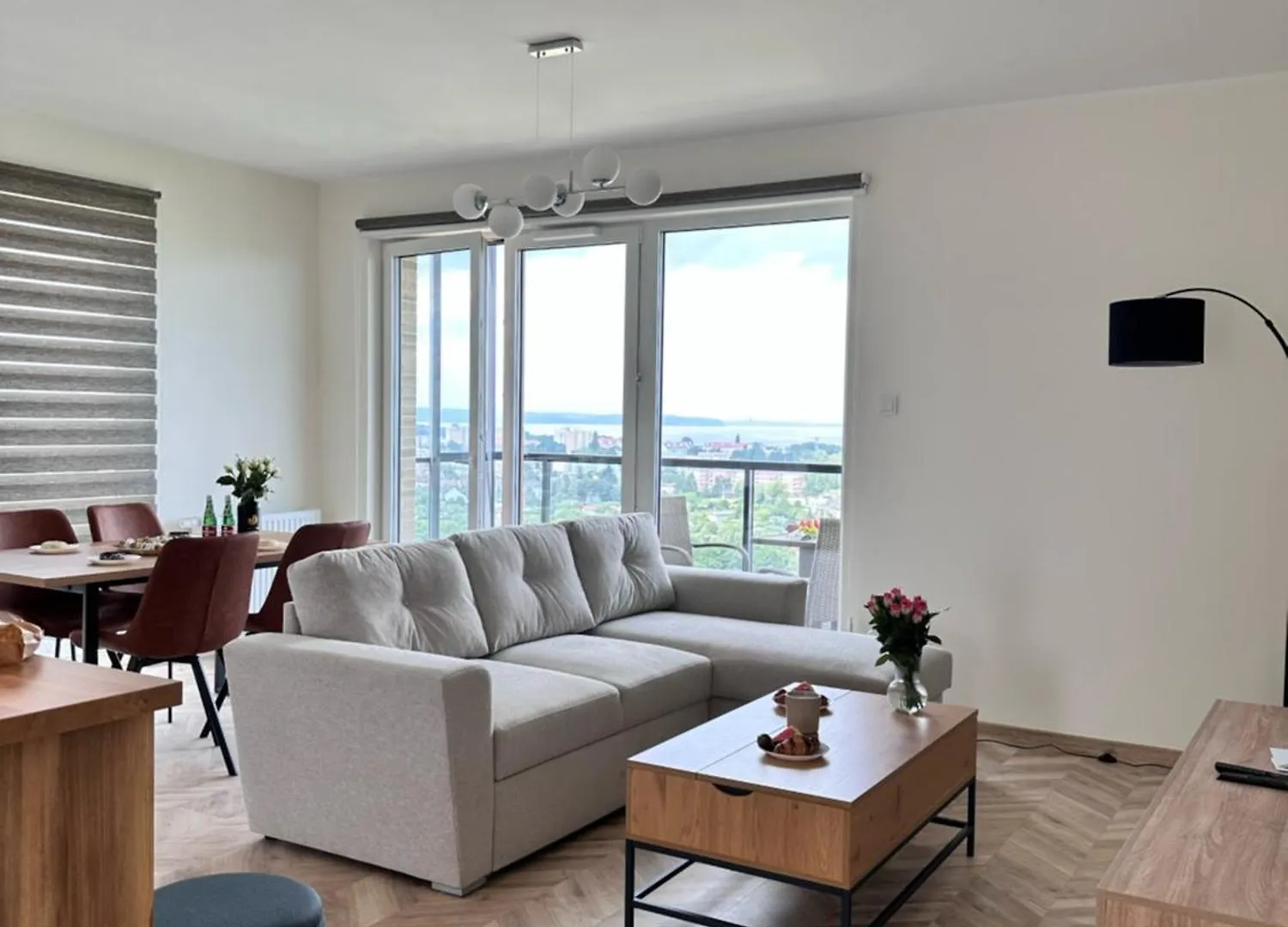 גדנסק Maya'S Flats & Resorts 101 Sea View - 3 Pokojowy Apartament Z Widokiem Na Morze Na Letnicy פולין