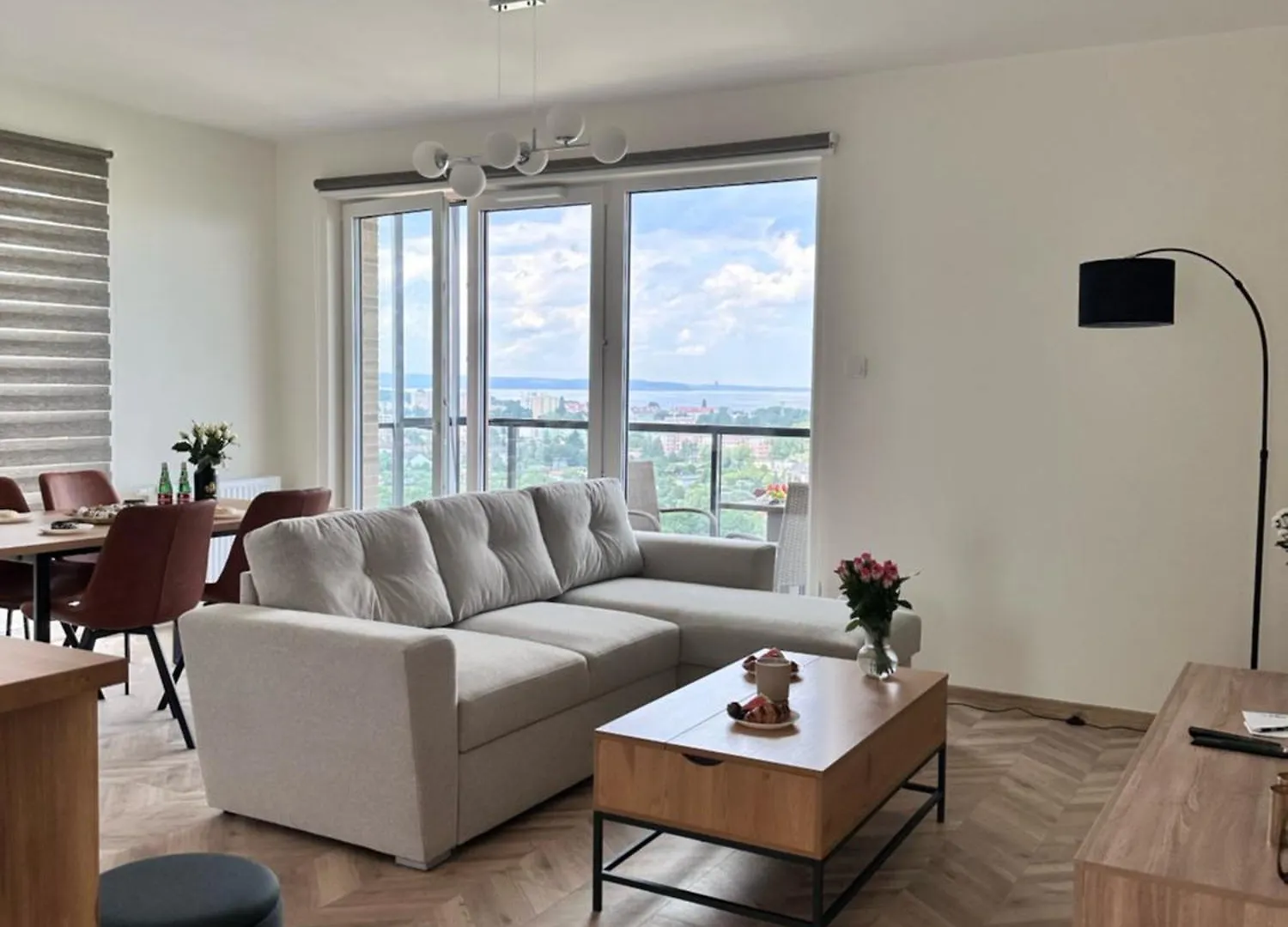 גדנסק Maya'S Flats & Resorts 101 Sea View - 3 Pokojowy Apartament Z Widokiem Na Morze Na Letnicy