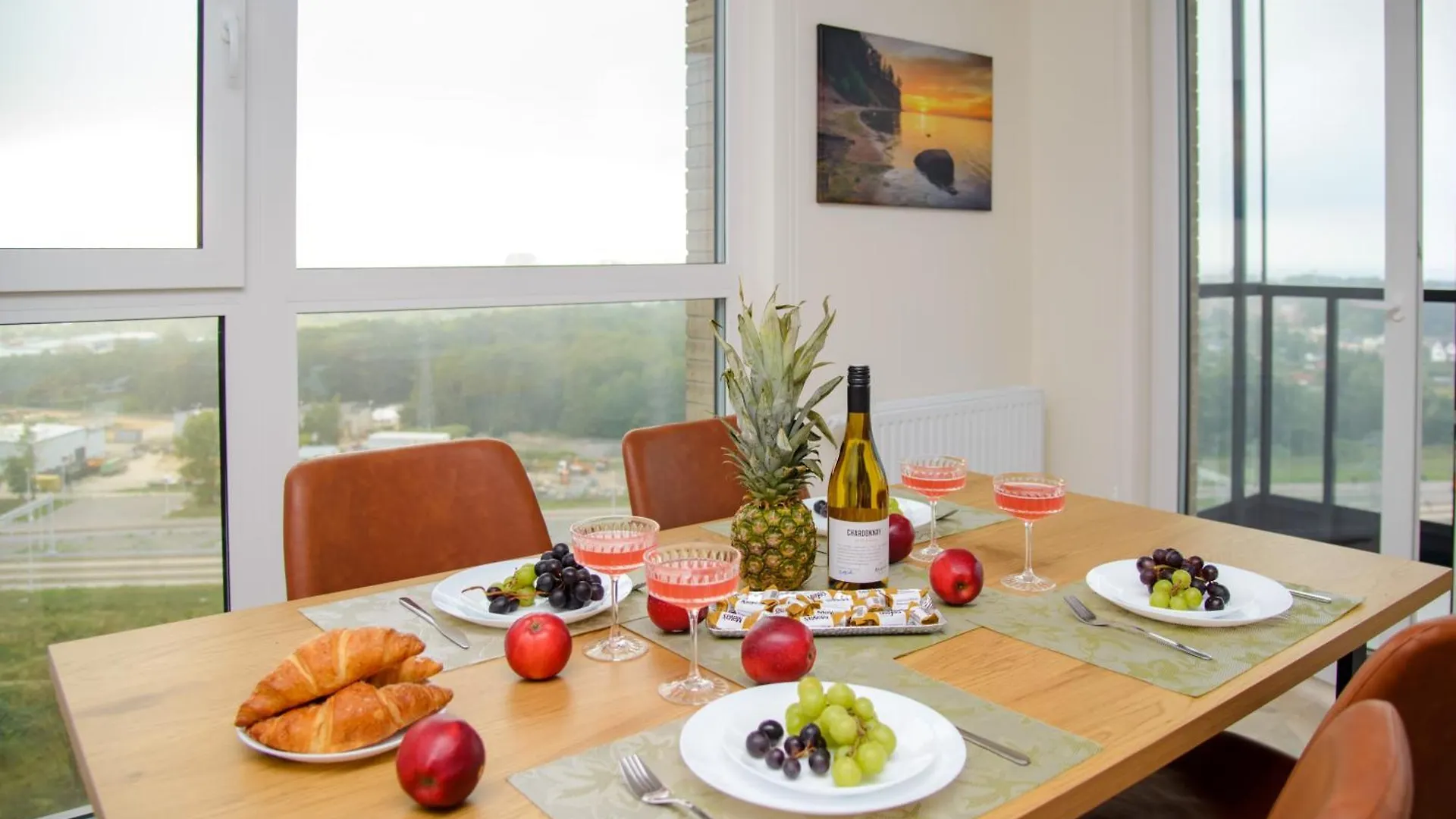 גדנסק Maya'S Flats & Resorts 101 Sea View - 3 Pokojowy Apartament Z Widokiem Na Morze Na Letnicy 0*,  פולין