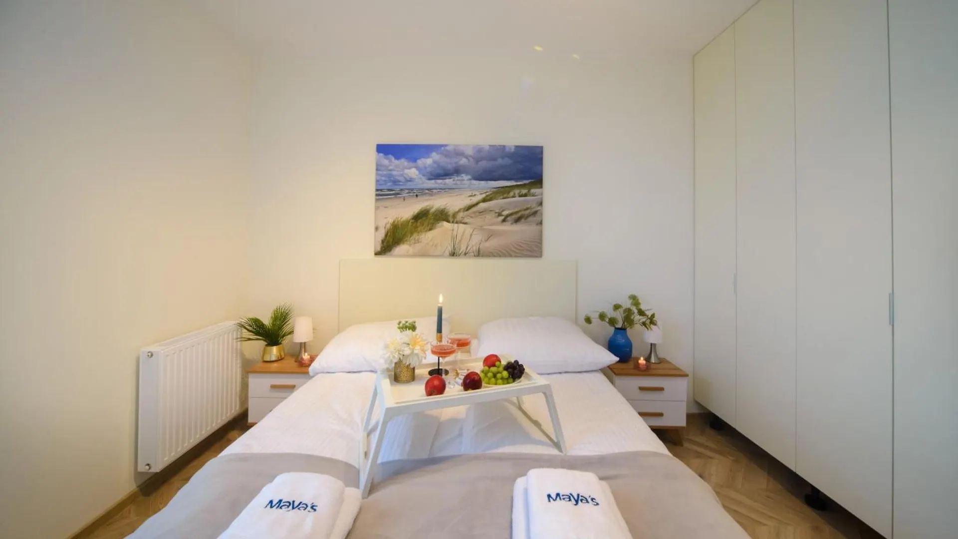 דירה גדנסק Maya'S Flats & Resorts 101 Sea View - 3 Pokojowy Apartament Z Widokiem Na Morze Na Letnicy
