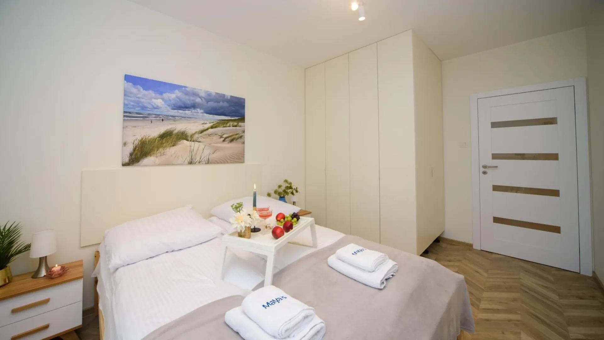 דירה גדנסק Maya'S Flats & Resorts 101 Sea View - 3 Pokojowy Apartament Z Widokiem Na Morze Na Letnicy