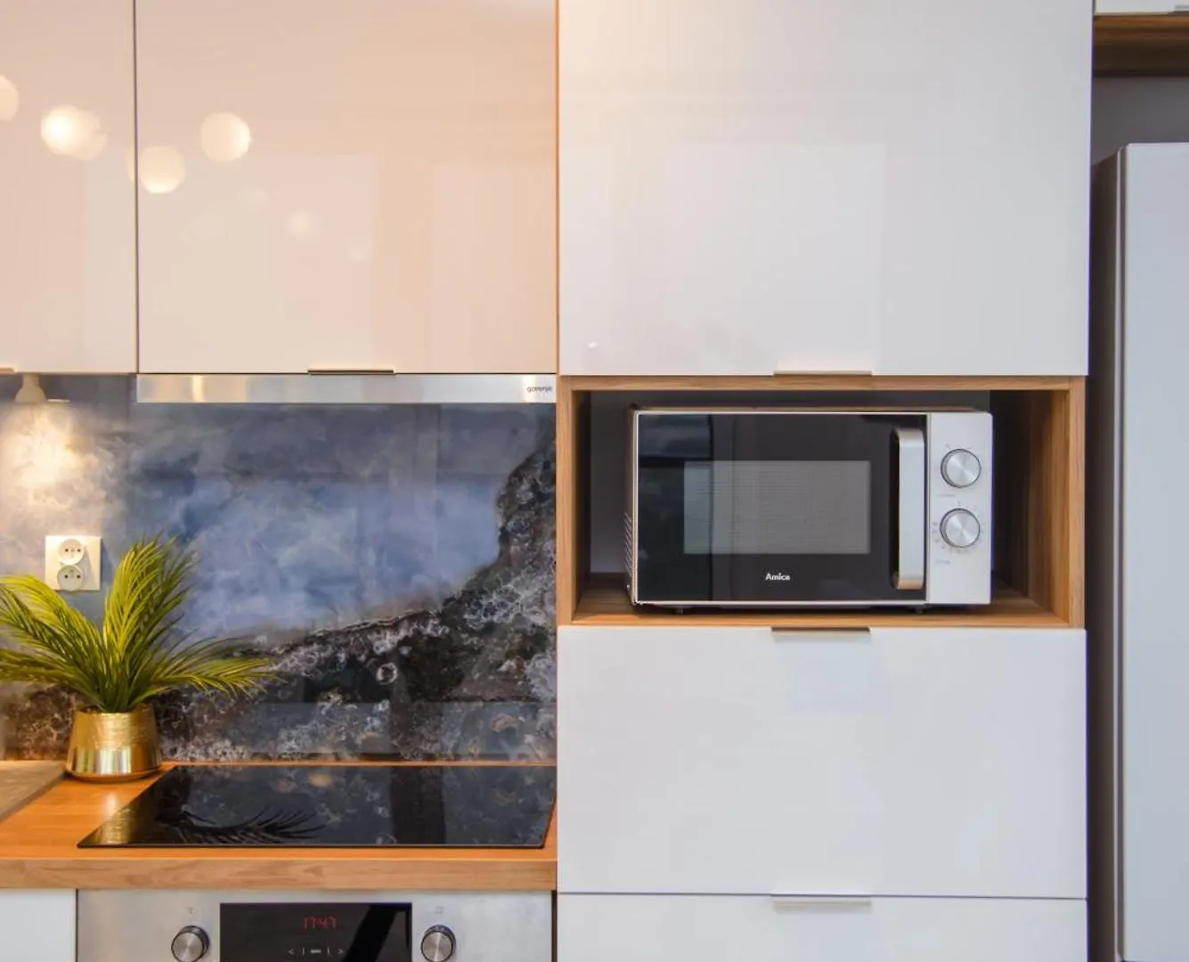 גדנסק Maya'S Flats & Resorts 101 Sea View - 3 Pokojowy Apartament Z Widokiem Na Morze Na Letnicy דירה